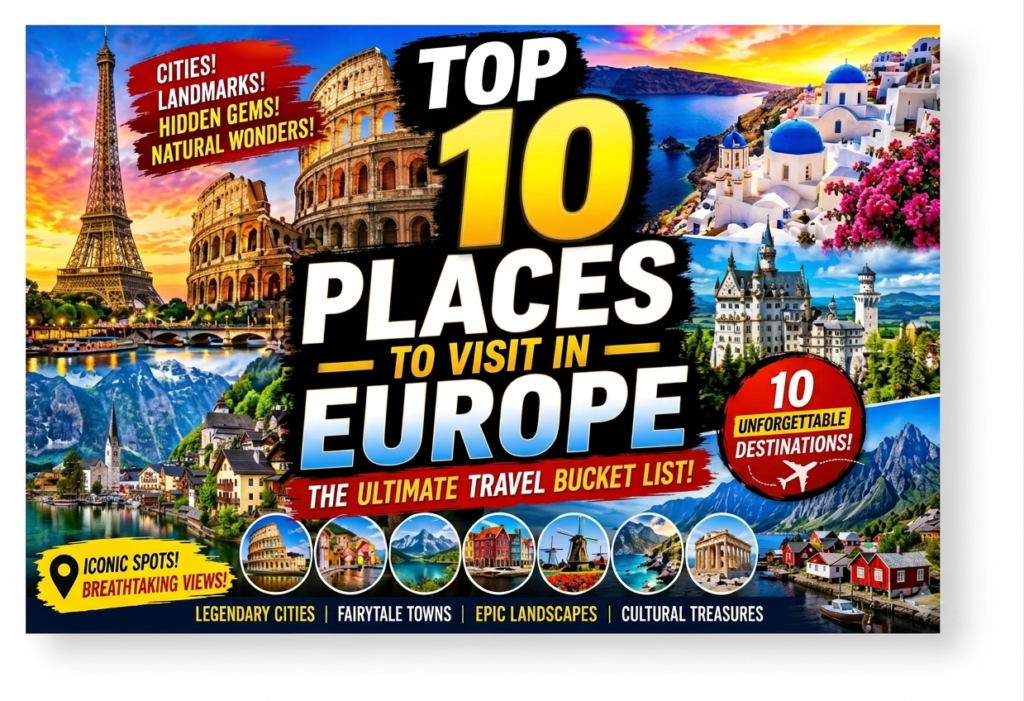 Best Places to Visit in Europe: The Ultimate Travel Guide