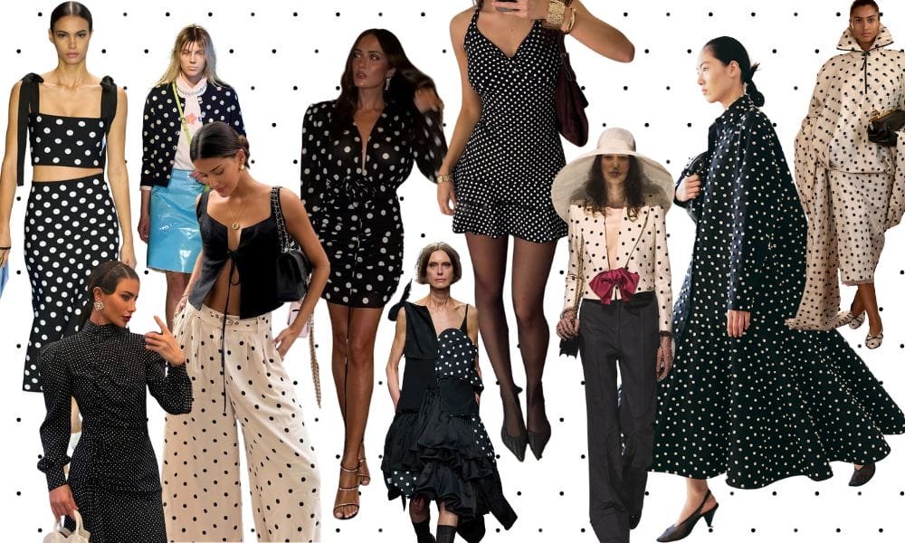 How to Style a Polka Dot Set