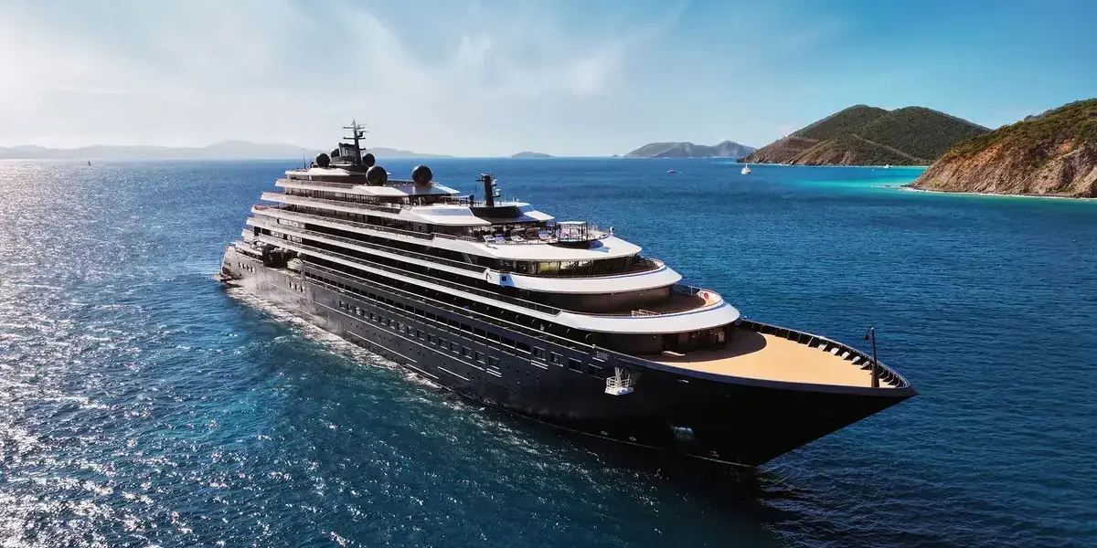 Ritz-Carlton Yacht Collection luxury yacht at sea
