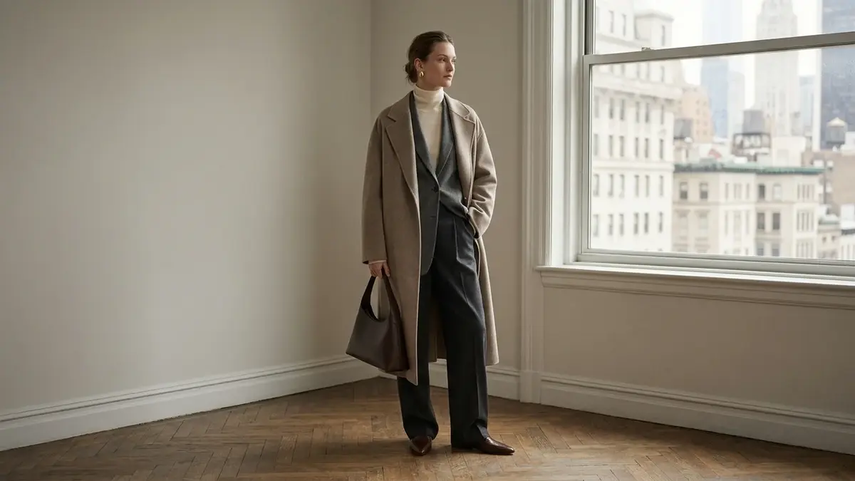 The Row minimalist luxury fashion with understated tailored clothing