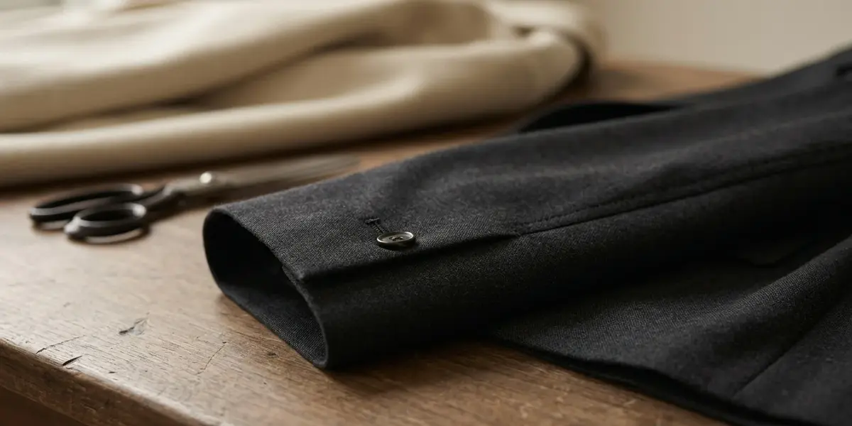 Minimalist luxury clothing with understated design and no visible logos