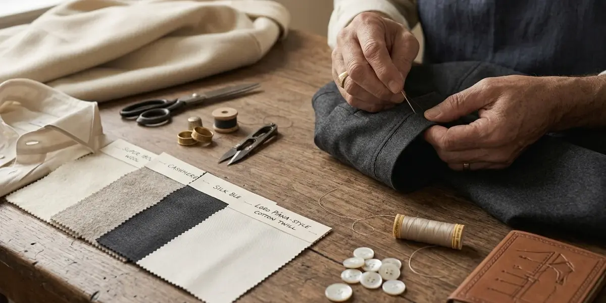 Premium fabrics and craftsmanship behind expensive luxury fashion